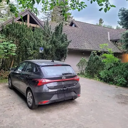 Lesny Dom Z Basenem W Okolicy Zegrza Casa de Férias