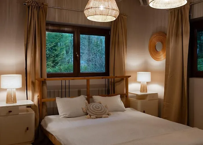 Lesny Dom Z Basenem W Okolicy Zegrza Prázdninový dům