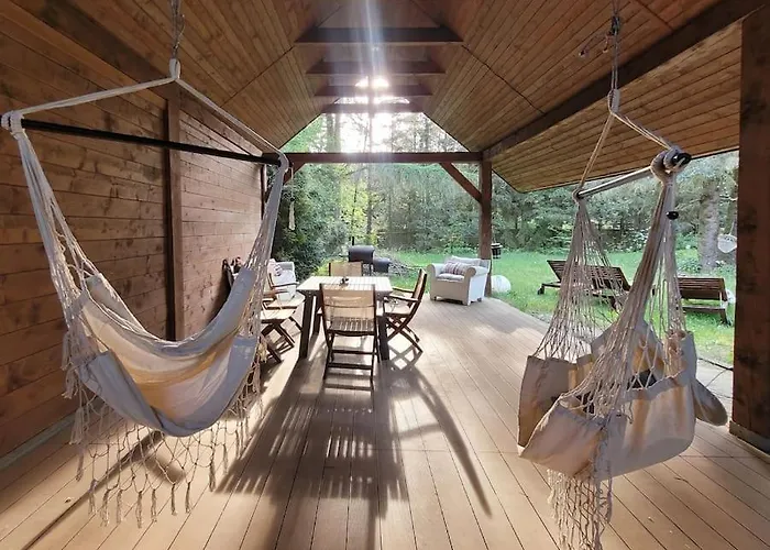 Prázdninový dům Lesny Dom Z Basenem W Okolicy Zegrza